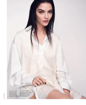 Maria Carla Boscono ~ Harper’s Bazaar Italia 09.2023 by Nathaniel Goldberg