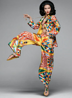 Maria Carla Boscono for Dolce&amp;amp;Gabbana