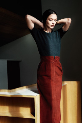 Maria Carla Boscono - Hermes Fall/Winter  Catalogue