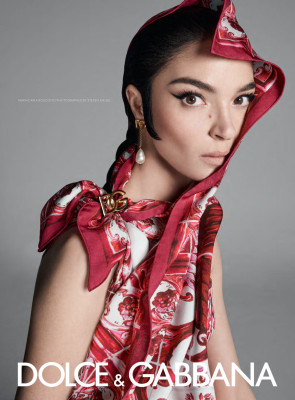 Maria Carla Boscono for Dolce&amp;amp;Gabbana