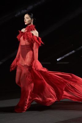 LuisaViaRoma x British Vogue Open-air Show in Florence