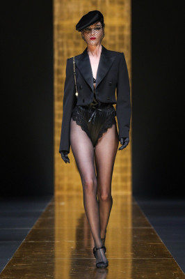 Maria Carla Boscono for  Dolce &amp;amp; Gabbana FW 24