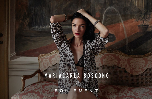 Maria Carla Boscono - Equipment Spring/Summer 2018 Campaign by Alex La Cruz