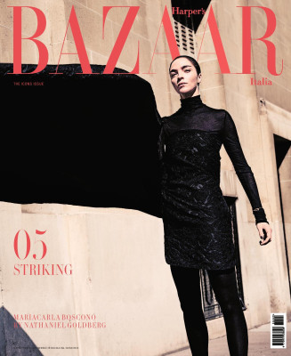 Maria Carla Boscono ~ Harper’s Bazaar Italia 09.2023 by Nathaniel Goldberg