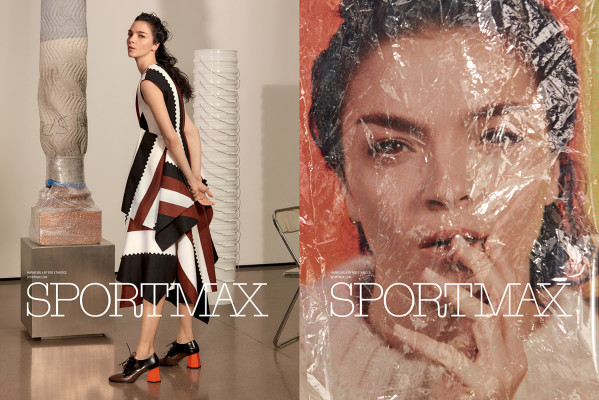 Maria Carla Boscono - for Sportmax FallWinter Campaign by Roe Ethridge