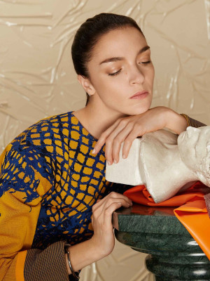 Mariacarla Boscono - for Sportmax Spring/Summer Campaign