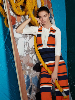 Mariacarla Boscono - for Sportmax Spring/Summer Campaign