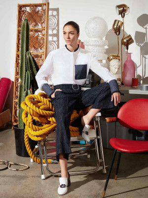 Mariacarla Boscono - for Sportmax Spring/Summer Campaign