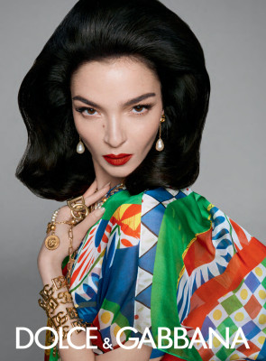 Maria Carla Boscono for Dolce&amp;amp;Gabbana