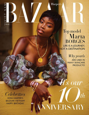 Maria Borges for HARPER&#039;S BAZAAR VIETNAM AUGUST 2021