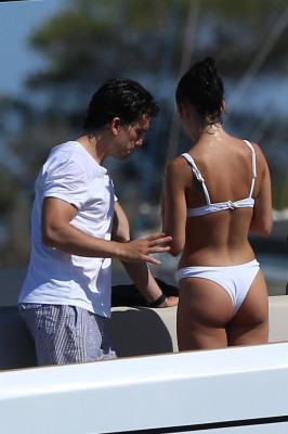 MARIA PEDRAZA in Bikini at a Yacht in Italy 07/18/2020