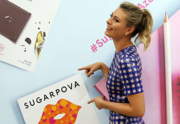 Maria Sharapova – Introduces new Sugarpova chocolates in Moscow