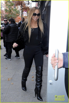 Mariah Carey - Leaving the Electric Lady Studios in New York (2018)