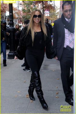 Mariah Carey - Leaving the Electric Lady Studios in New York (2018)