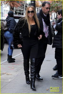 Mariah Carey - Leaving the Electric Lady Studios in New York (2018)