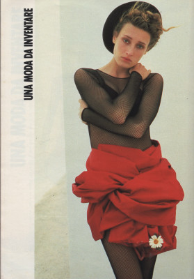 Marie-Sophie Wilson for Grazia Italy 06 December 1987