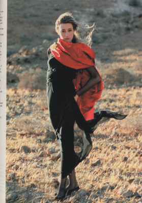 Marie-Sophie Wilson for Grazia Italy 06 December 1987