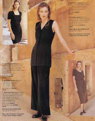 Marie-Sophie Wilson for Next Directory catalogue springsummer 1993
