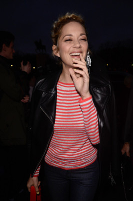 Marion Cotillard at Giorgio Armani Prive Show at 2018 Fashion Week in Paris 