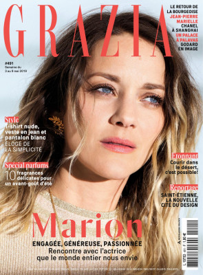 Marion Cotillard – Grazia Magazine France May 2019 Issue