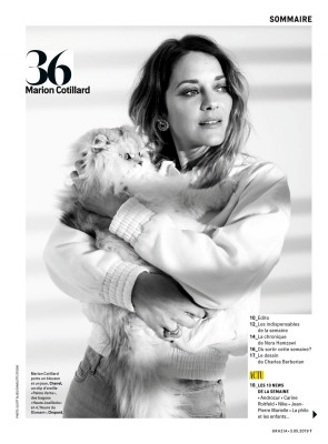 Marion Cotillard – Grazia Magazine France May 2019 Issue