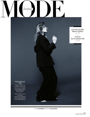 Marion Cotillard – Madame Figaro Magazine April 2019 Issue