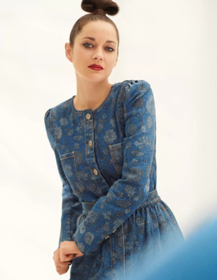Marion Cotillard by Serge Leblon for Madame Figaro // 2021