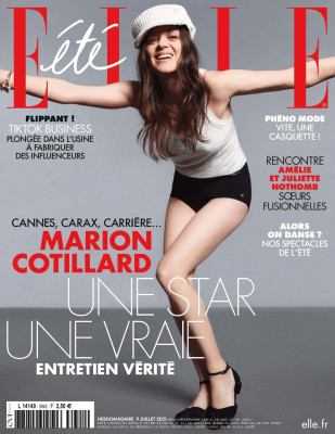 Marion Cotillard by Jan Welters for ELLE // 2021