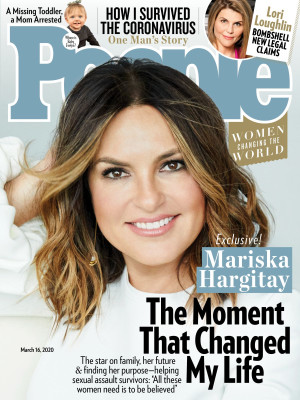 MARISKA HARGITAY in People Magazine, March 2020