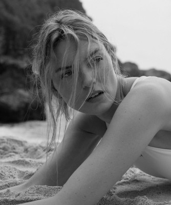 Martha Hunt for Varley Swim