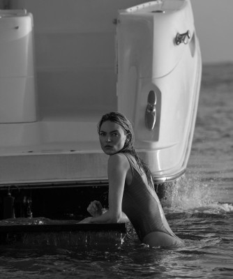 Martha Hunt for Varley Swim
