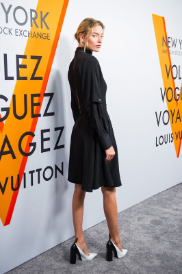 Martha Hunt – Volez, Voguez, Voyagez: Louis Vuitton Exhibition Opening in NYC