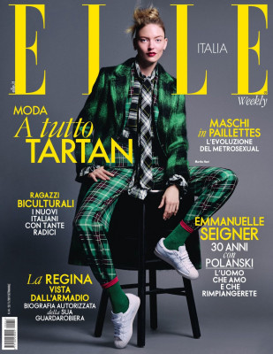 MARTHA HUNT in Elle Magazine, Italy November 2019