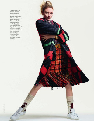 MARTHA HUNT in Elle Magazine, Italy November 2019