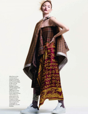 MARTHA HUNT in Elle Magazine, Italy November 2019