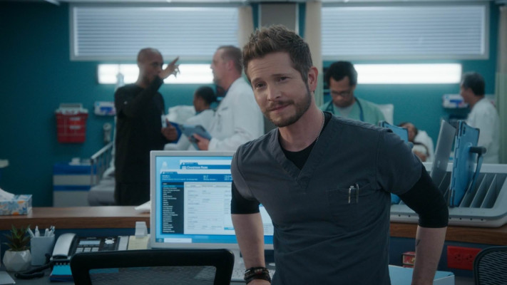 Matt Czuchry - The Resident (2021) 4x02 &#039;Mina&#039;s Kangaroo Court&#039;