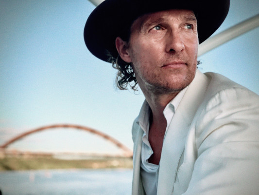 Matthew McConaughey by his kids // 2020 