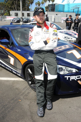 Max Thieriot - 37th Annual Toyota ProCelebrity Race in Long Beach 04/01/2014