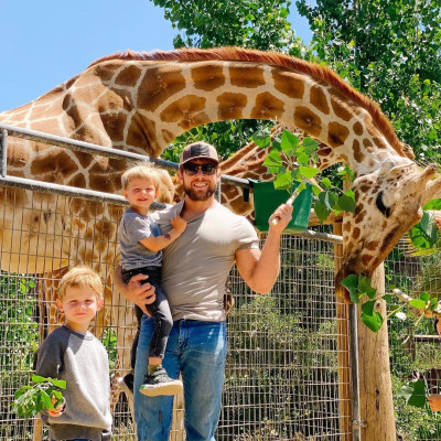 Max Thieriot - Safari West in Santa Rosa, CA 06/10/2021