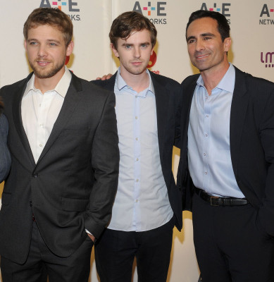 Max Thieriot - A+E Networks Upfront in New York 04/30/2015