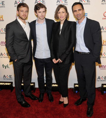 Max Thieriot - A+E Networks Upfront in New York 04/30/2015