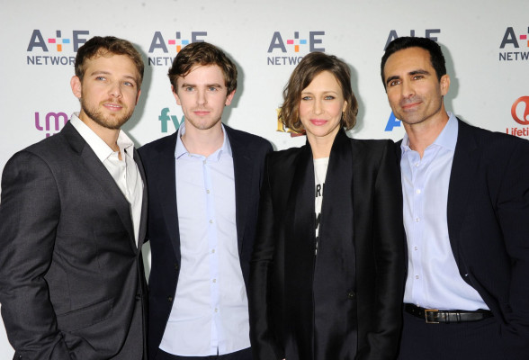 Max Thieriot - A+E Networks Upfront in New York 04/30/2015