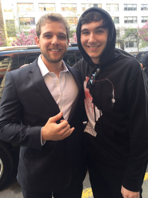 Max Thieriot - A+E Networks Upfront in New York 04/30/2015