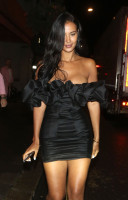 MAYA JAMA Leaves Sexy Fish Restaurant in London 08/14/2019
