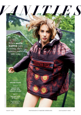 MAYA HAWKE in Vanity Fair Magazine, UK July 2020