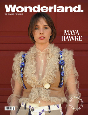 MAYA HAWKE on the Cover of Wonderland Magazine, Summer 2020