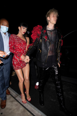 Megan Fox - Heading to a Met Gala after party in New York 09/13/2021