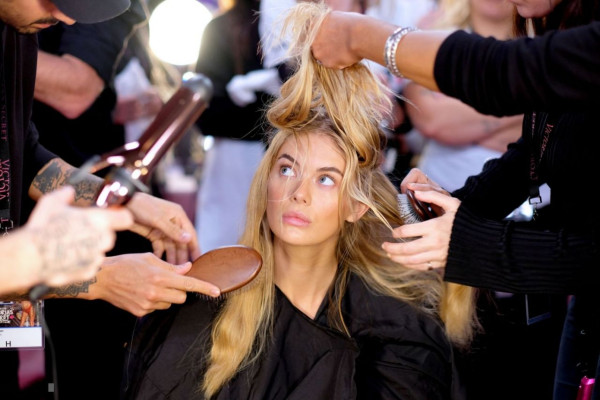 2018 Victoria’s Secret Fashion Show Backstage in NYC