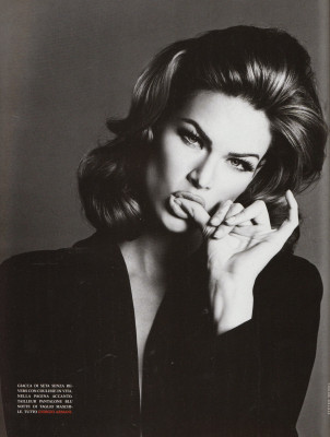 Meghan Douglas by Steven Meisel 1992
