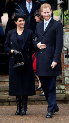 Meghan Markle – Christmas Day Church Service in King’s Lynn, England 12/25/2018